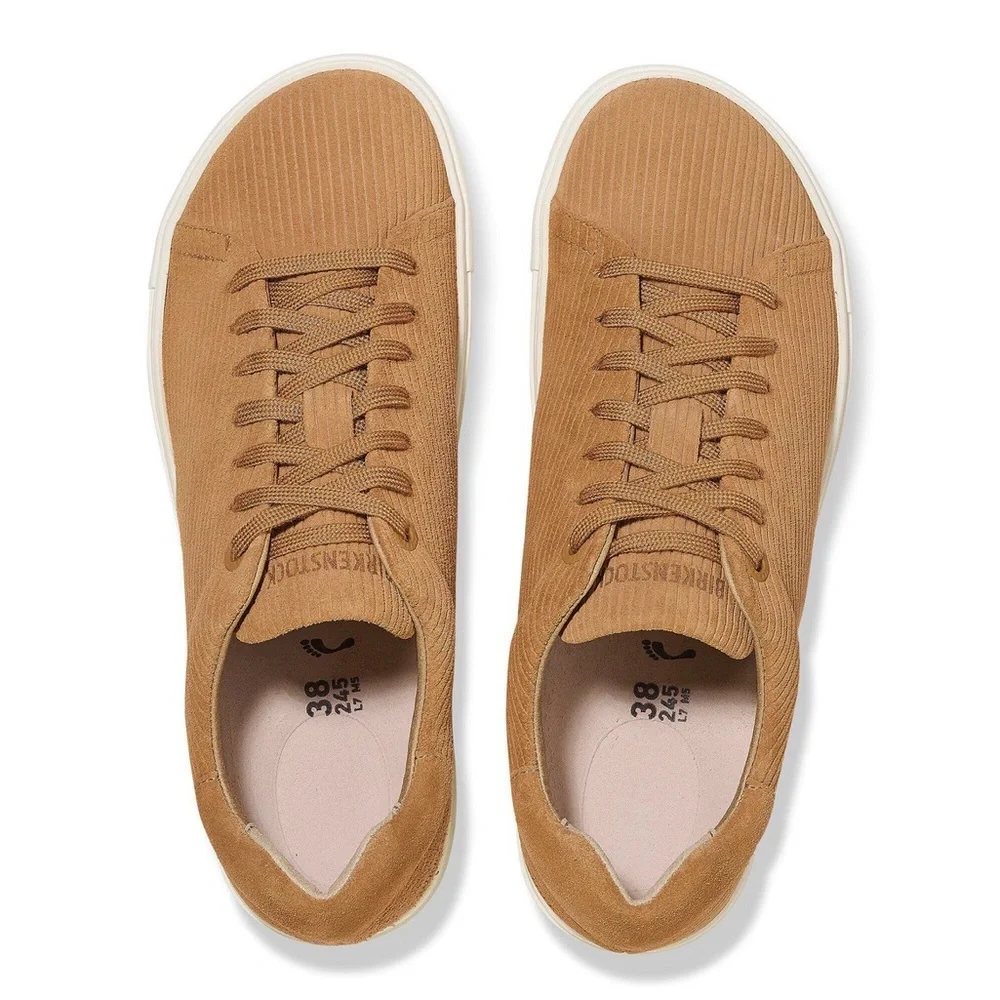 NEW BIRKENSTOCK Bend Low, Suede Embossed, Corduroy Cork Brown, 7 - 7.5 / 38 - Picture 6 of 7